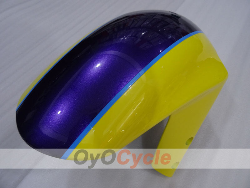 Injection Fairing kit for 01-03 GSX R600 - Yellow, Purple - Factory Style #OYO87905080