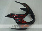 Injection Fairing kit for 00-02 GSX R1000 - Red, Black - Flame #OYO87901735