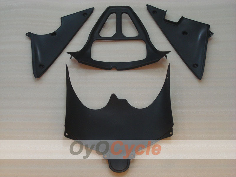 Injection Fairing kit for 00-02 GSX R1000 - Red, Black - Flame #OYO87901735