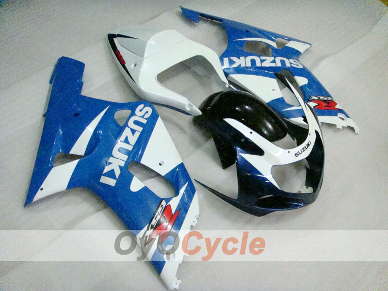 Injection Fairing kit for 00-03 GSX R750 - Blue, White - Factory Style #OYO87905150