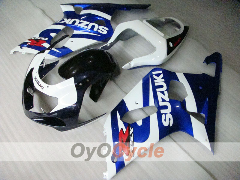 Injection Fairing kit for 00-02 GSX R1000 - Blue, White - Factory Style #OYO87901763 Secondary image