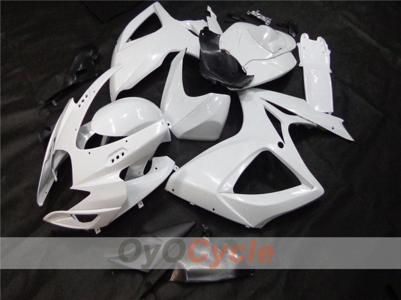 Unpainted Injection Fairing kit for 06-07 GSX R600 - White - Factory Style #OYO87902482 Main image