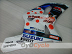 Injection Fairing kit for 01-03 GSX R600 - Blue, White - Dark Dog #OYO87901035