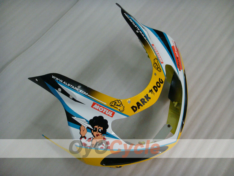 Injection Fairing kit for 00-03 GSX R750 - Blue, White - Dark Dog #OYO87901029