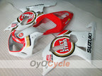 Injection Fairing kit for 00-03 GSX R750 - Red, White - Lucky Strike #OYO87901061