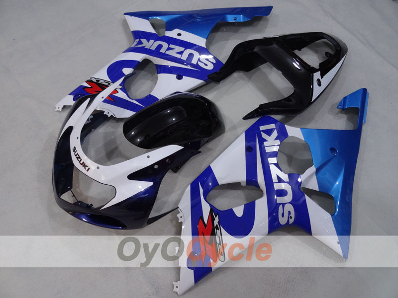 Injection Fairing kit for 00-02 GSX R1000 - Blue, Black - Factory Style #OYO87905131