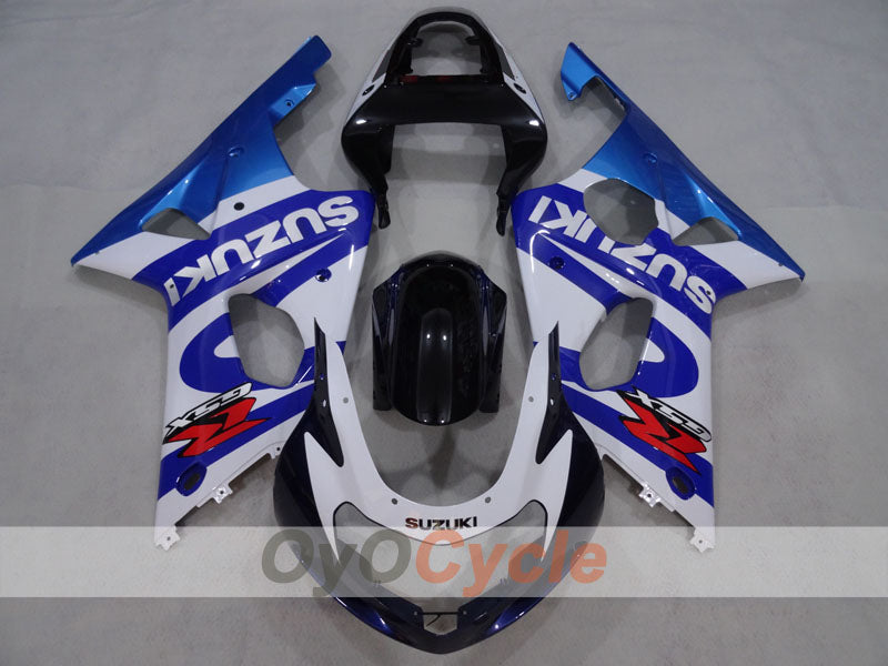 Injection Fairing kit for 00-02 GSX R1000 - Blue, Black - Factory Style #OYO87905131