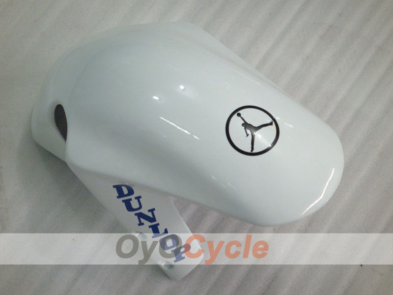 Injection Fairing kit for 01-03 GSX R600 - Blue, White - DUNLOP, Jordan #OYO87901051