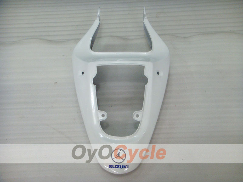 Injection Fairing kit for 01-03 GSX R600 - Blue, White - DUNLOP, Jordan #OYO87901051
