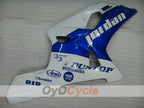 Injection Fairing kit for 01-03 GSX R600 - Blue, White - DUNLOP, Jordan #OYO87901051