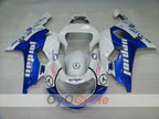 Injection Fairing kit for 01-03 GSX R600 - Blue, White - DUNLOP, Jordan #OYO87901051