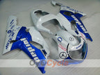 Injection Fairing kit for 01-03 GSX R600 - Blue, White - DUNLOP, Jordan #OYO87901051