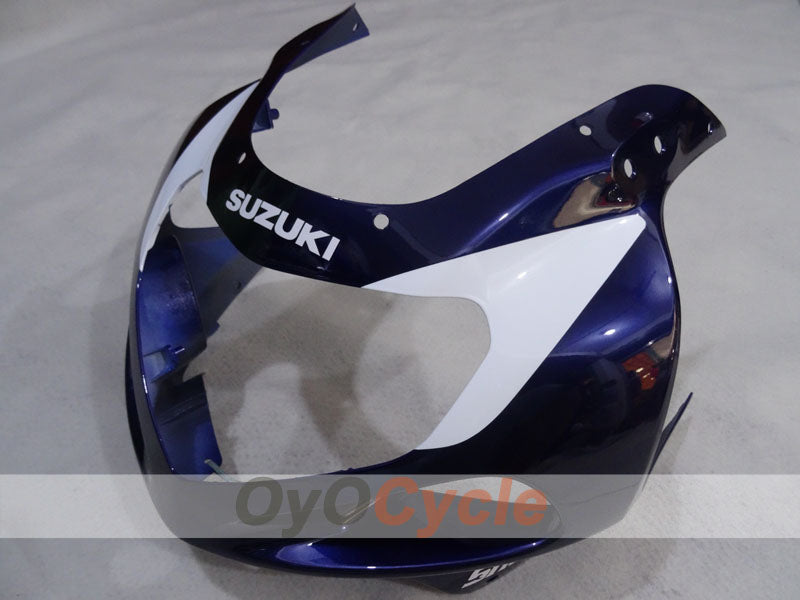 Injection Fairing kit for 01-03 GSX R600 - Blue, White - MICHELIN #OYO87905082