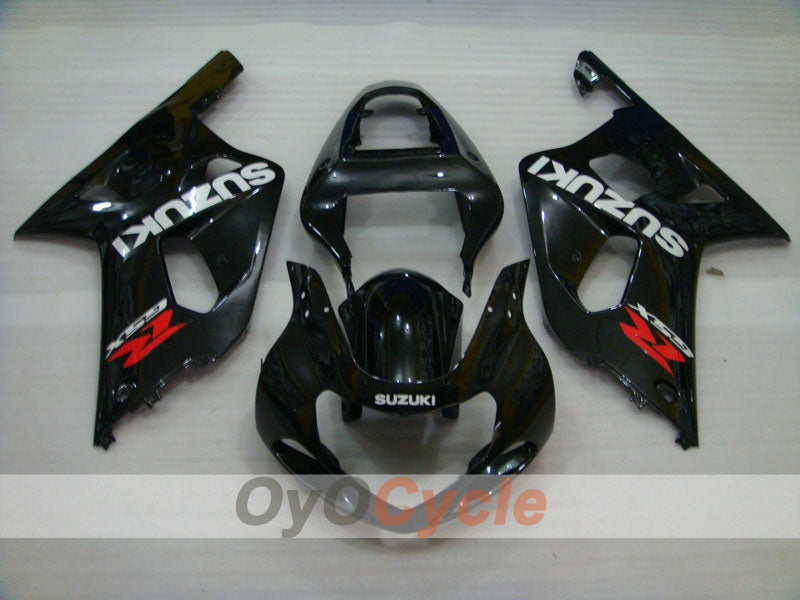 Injection Fairing kit for 00-02 GSX R1000 - Black - Factory Style #OYO87905186 Main image