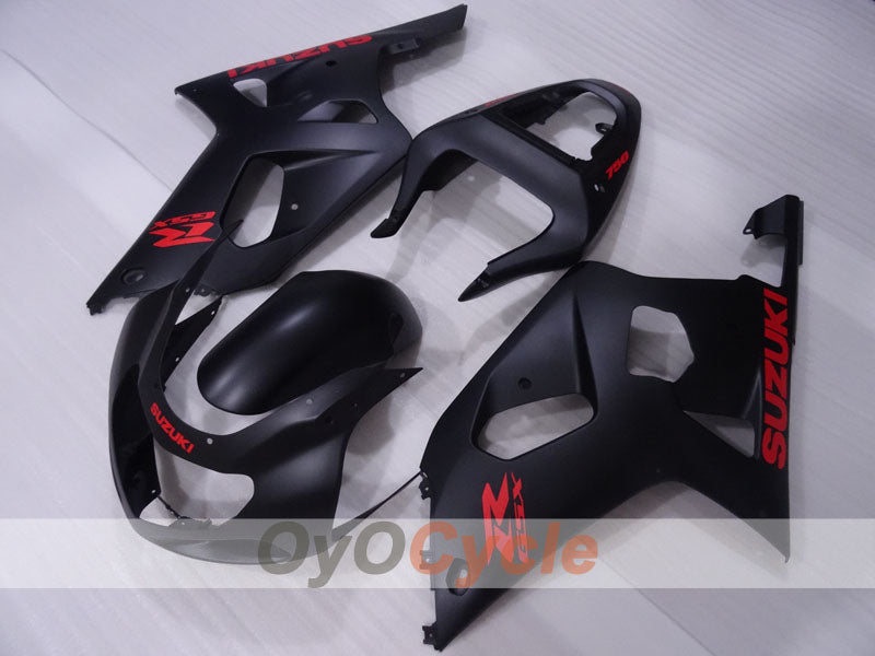 Injection Fairing kit for 00-03 GSX R750 - Black - Factory Style #OYO87905133