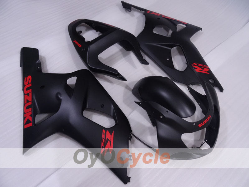Injection Fairing kit for 00-03 GSX R750 - Black - Factory Style #OYO87905133