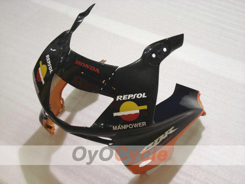 Injection Fairing kit for 95-96 CBR600F3 - Orange, Black - Repsol #OYO87902761