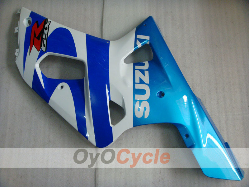 Injection Fairing kit for 00-03 GSX R750 - Blue, White - Factory Style #OYO87905123