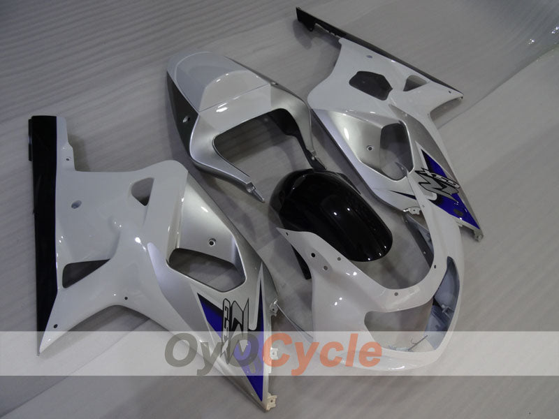 Injection Fairing kit for 00-03 GSX R750 - White - Factory Style #OYO87905164 Main image