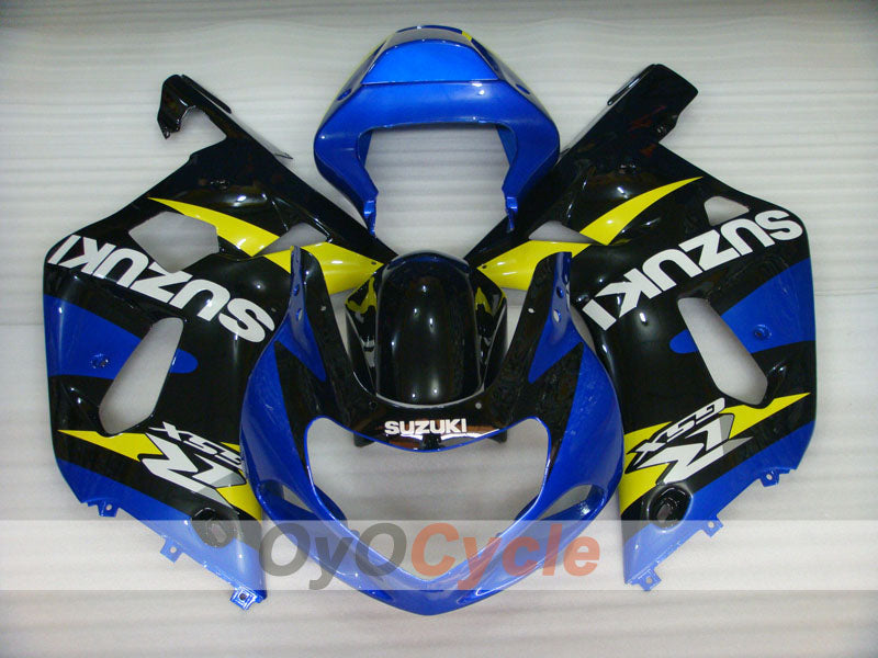 Injection Fairing kit for 01-03 GSX R600 - Blue, Black - Factory Style #OYO87905099 Secondary image