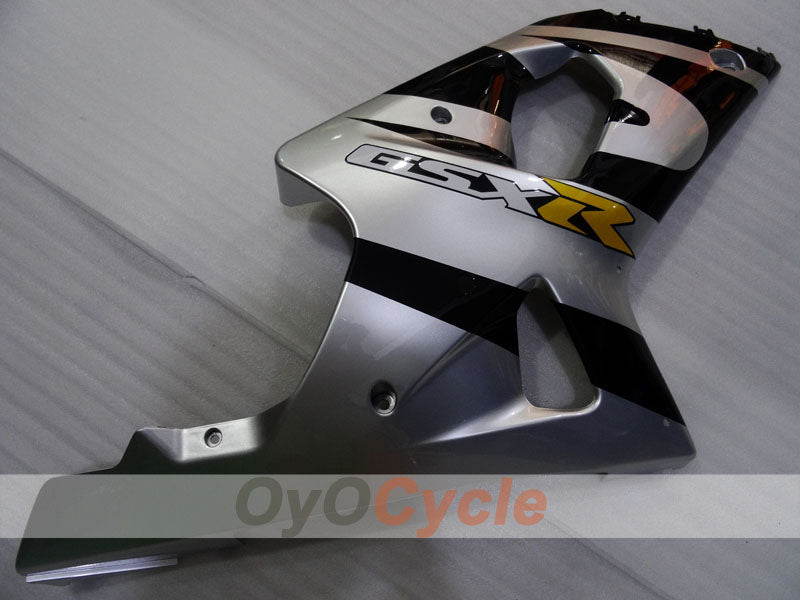 Injection Fairing kit for 00-02 GSX R1000 - Black, Silver - Factory Style #OYO87905211