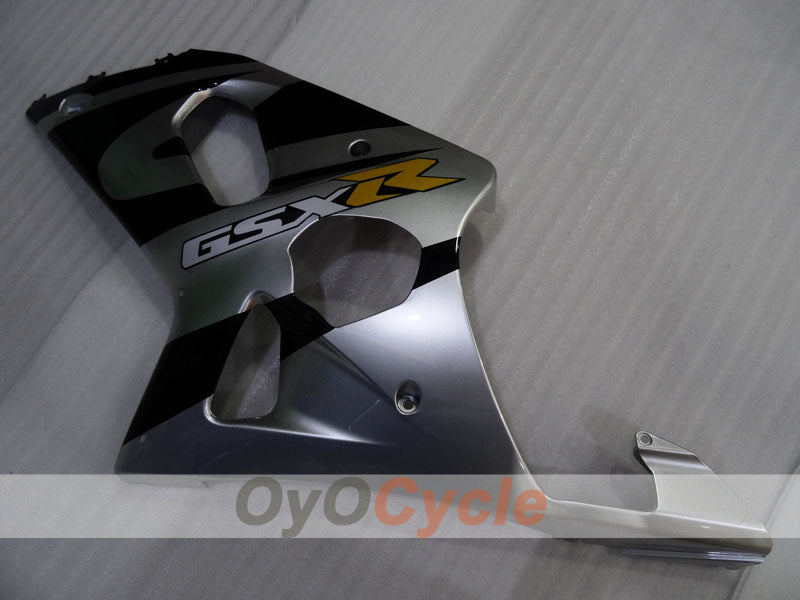 Injection Fairing kit for 00-02 GSX R1000 - Black, Silver - Factory Style #OYO87905211