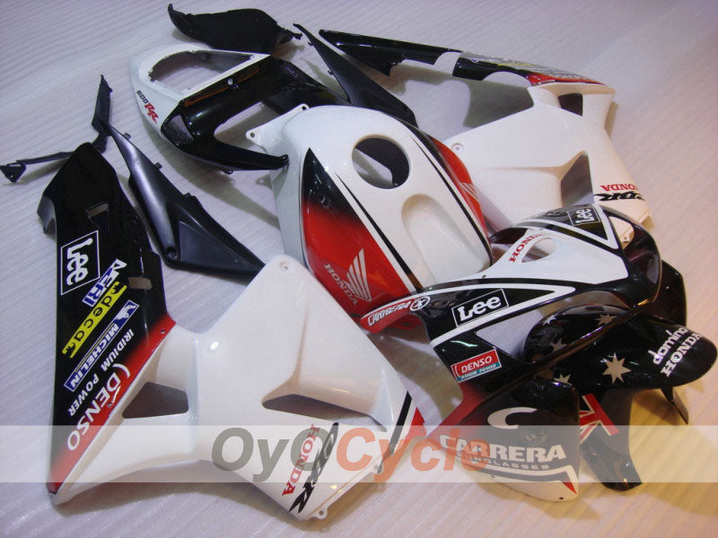 Injection Fairing kit for 05-06 CBR600RR - White, Black - Lee, MICHELIN #OYO87900262 Secondary image