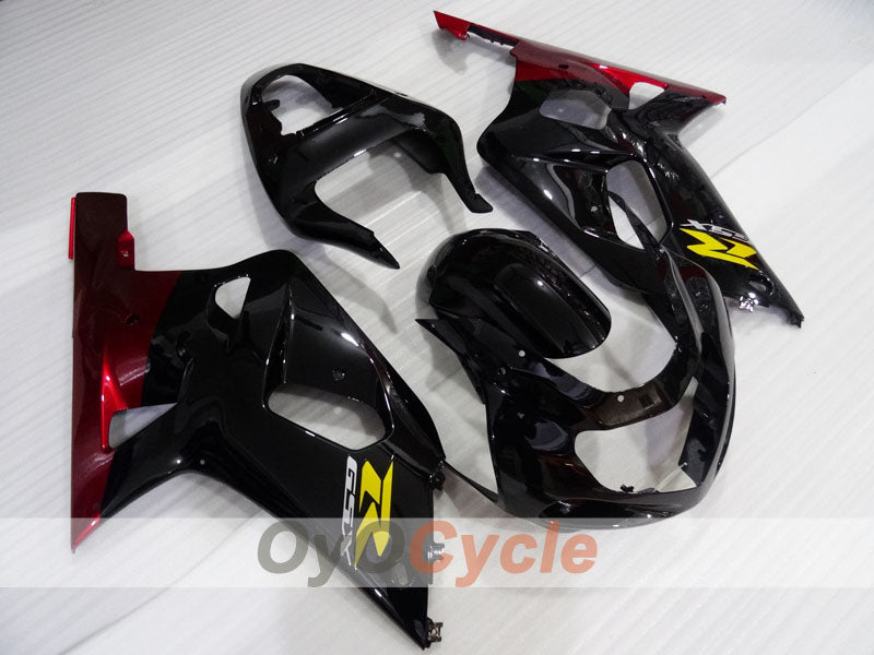 Injection Fairing kit for 00-02 GSX R1000 - Red, Black - Factory Style #OYO87905212 Secondary image