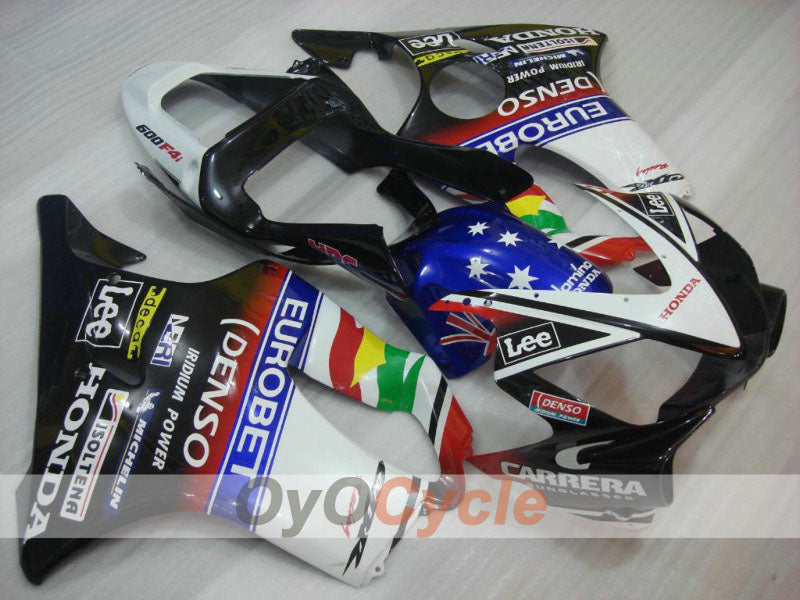 Injection Fairing kit for 01-03 CBR600F4i - Multicolour - Lee, MICHELIN #OYO87900161