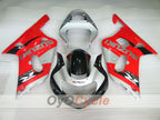 Injection Fairing kit for 00-03 GSX R750 - Red, Grey - Factory Style #OYO87901127