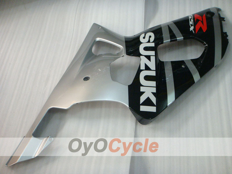 Injection Fairing kit for 00-03 GSX R750 - Black, Grey - Factory Style #OYO87901129