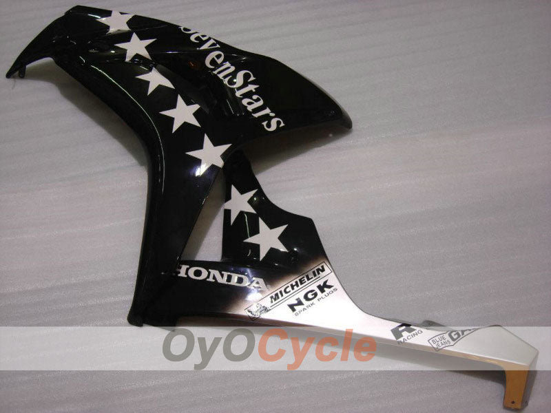 Injection Fairing kit for 06-07 CBR1000RR - Black, Silver - SevenStars #OYO87900650