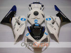 Injection Fairing kit for 06-07 CBR1000RR - White, Black - Konica Minolta #OYO87900614