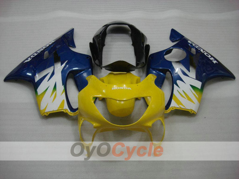 Injection Fairing kit for 99-00 CBR600F4 - Yellow, Blue - Factory Style #OYO87900137 Secondary image
