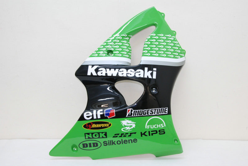 Injection Fairing kit for 00-02 NINJA ZX-6R - Green, Black - Nakano #OYO87901726