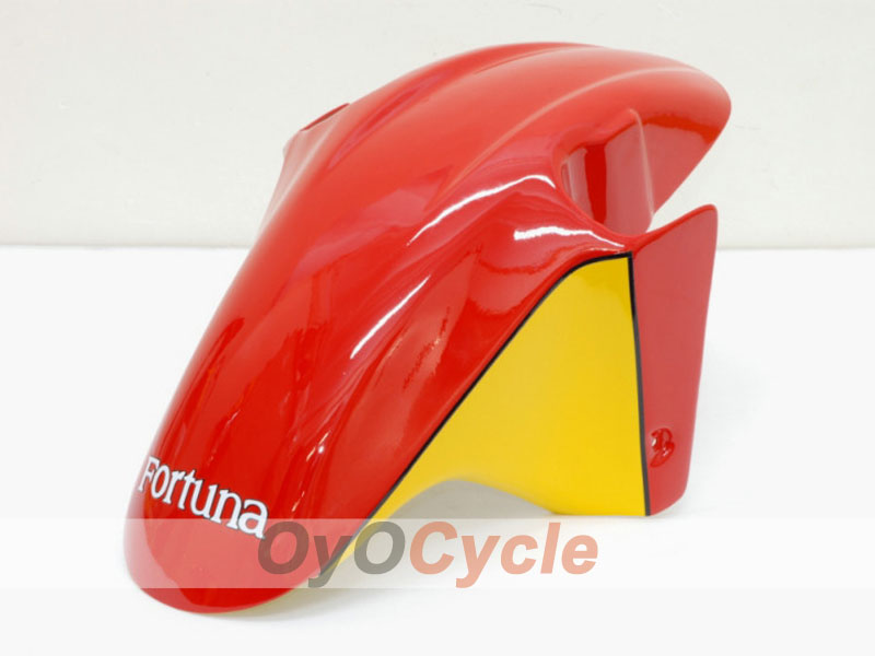 Injection Fairing kit for 01-03 CBR600F4i - Red, Yellow - Castrol #OYO87900156