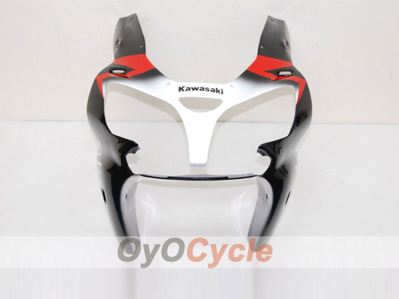 Injection Fairing kit for 00-02 NINJA ZX-6R - Red, Black - Play Station #OYO87901741