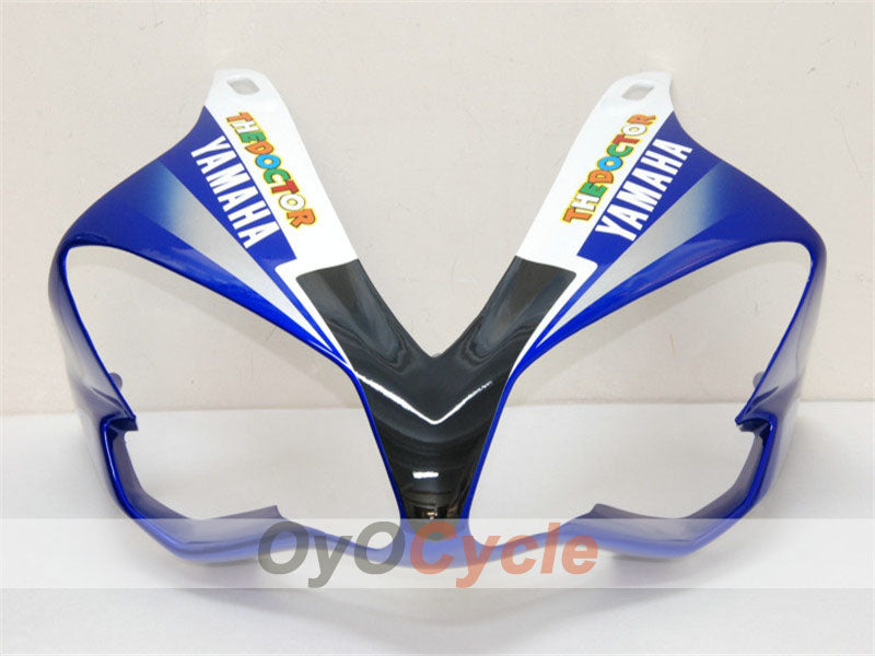 Injection Fairing kit for 07-08 YZF-R1 - Blue, White - FIAT, MOTUL #OYO87900851