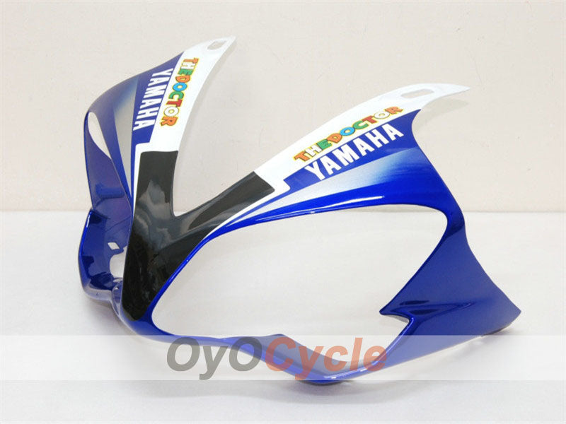 Injection Fairing kit for 07-08 YZF-R1 - Blue, White - FIAT, MOTUL #OYO87900851