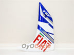 Injection Fairing kit for 07-08 YZF-R1 - Blue, White - FIAT, MOTUL #OYO87900851