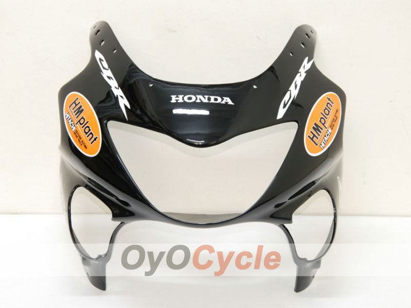 Injection Fairing kit for 99-00 CBR600F4 - Black - Castrol #OYO87900113