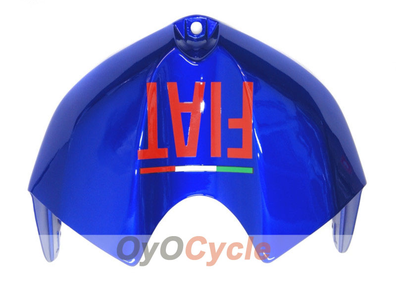 Injection Fairing kit for 07-08 YZF-R1 - Blue, White - FIAT, MOTUL #OYO87900851