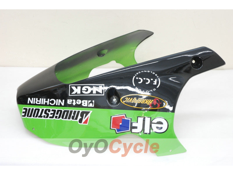 Fairing kit for 00-01 NINJA ZX-9R - Green, Black - Monster #OYO87903029