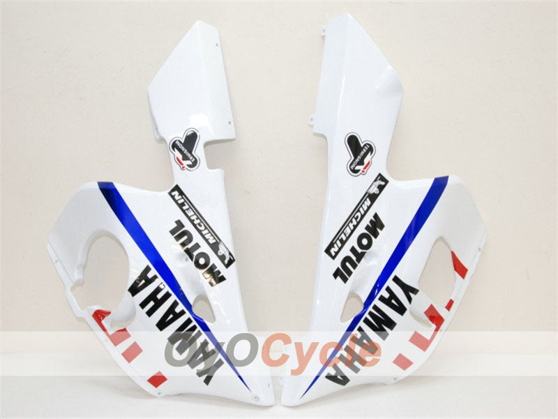 Injection Fairing kit for 98-02 YZF-R6 - Blue, White - FIAT, MOTUL #OYO87900984