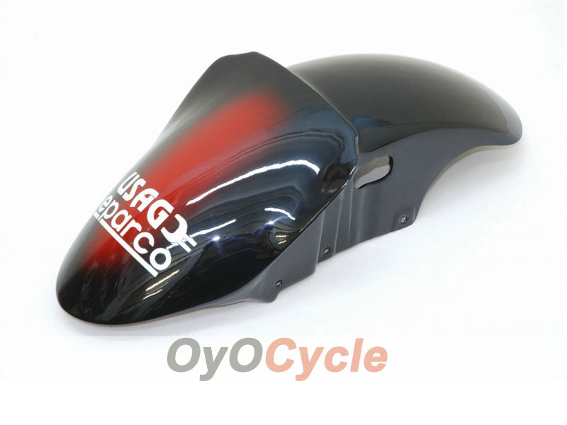 Injection Fairing kit for 00-02 NINJA ZX-6R - Red, Black - Play Station #OYO87901741