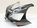 Injection Fairing kit for 98-99 YZF-R1 - Black, Silver - Flame #OYO87900739