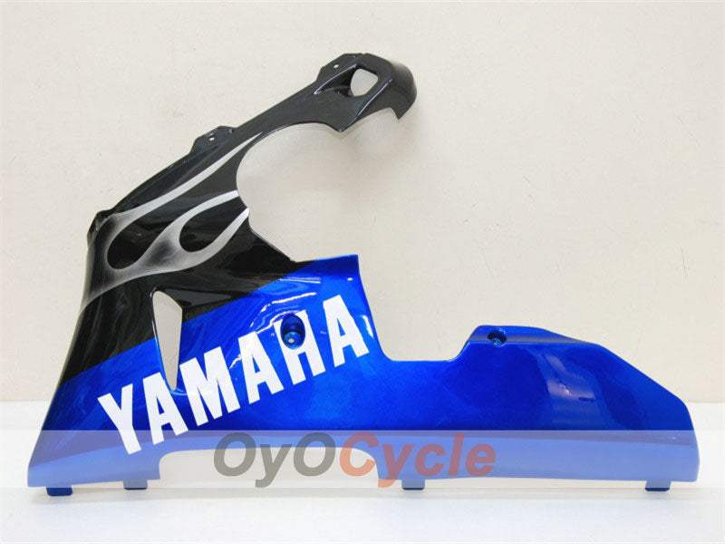 Injection Fairing kit for 98-99 YZF-R1 - Black, Silver - Flame #OYO87900739