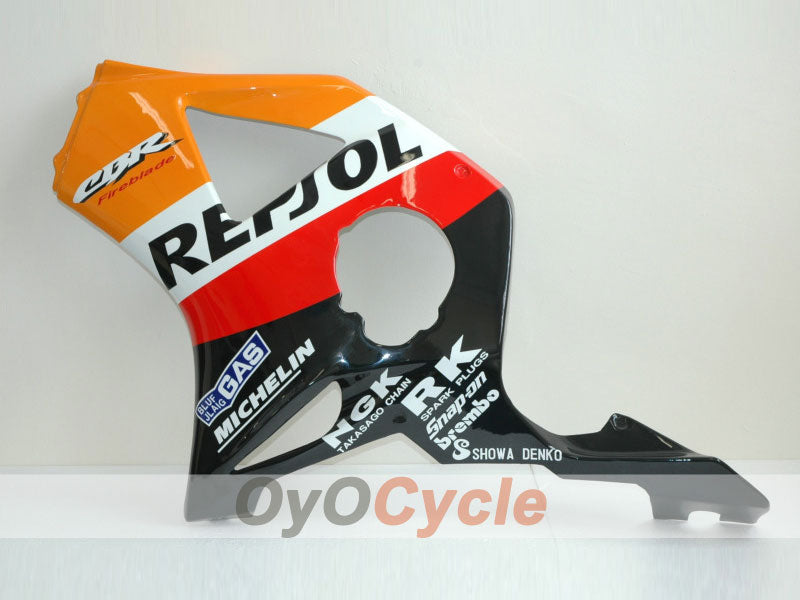 Injection Fairing kit for 02-03 CBR900RR 954 - Red, Black - Repsol #OYO87902751