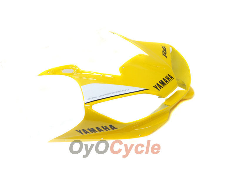 Injection Fairing kit for 98-02 YZF-R6 - Yellow, White - Factory Style #OYO87900997