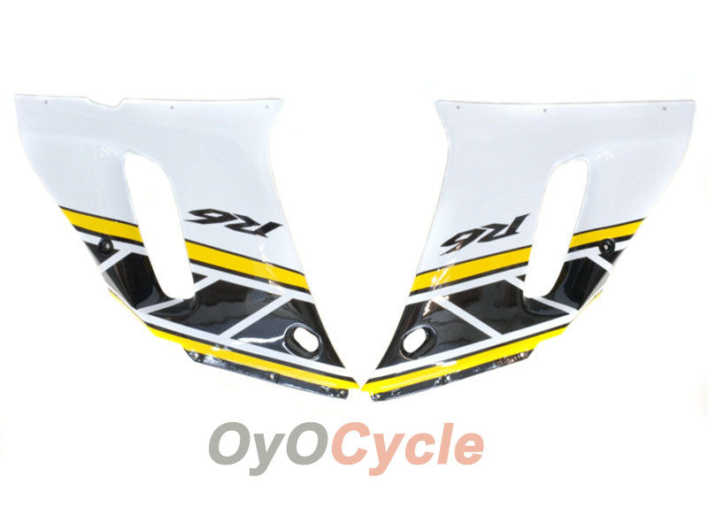 Injection Fairing kit for 98-02 YZF-R6 - Yellow, White - Factory Style #OYO87900997